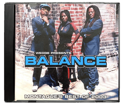 Scan of jewel case for Wedge Presents: Balance, Montague's Best of 2003 CD