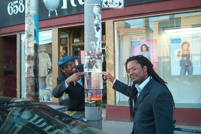 Jamal Shabazz: Back in the Days exhibition at SOF Art House Toronto, May 2004