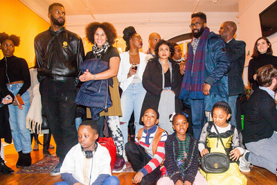 Opening Reception, Of Ourselves, February 2, 2018 at The Gladstone Hotel. Photography by Tayo Yannick Anton.