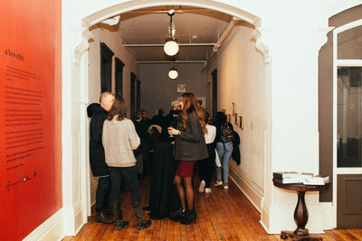 Opening Reception, a love ethic, January 31, 2020 at The Gladstone Hotel. Photography by Brianna Roye