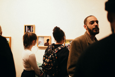 Opening Reception, a love ethic, January 31, 2020 at The Gladstone Hotel. Photography by Brianna Roye