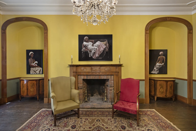 Installation views of Ayana V. Jackson, Fissure, Campbell House Museum, Toronto, May 1 - June 2, 2019. Photo: Toni Hafkenscheid. Courtesy CONTACT, the artist, and Galerie Baudoin Lebon