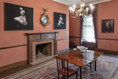 Installation views of Ayana V. Jackson, Fissure, Campbell House Museum, Toronto, May 1 - June 2, 2019. Photo: Toni Hafkenscheid. Courtesy CONTACT, the artist, and Galerie Baudoin Lebon