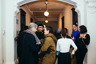 Opening Reception, a love ethic, January 31, 2020 at The Gladstone Hotel. Photography by Brianna Roye