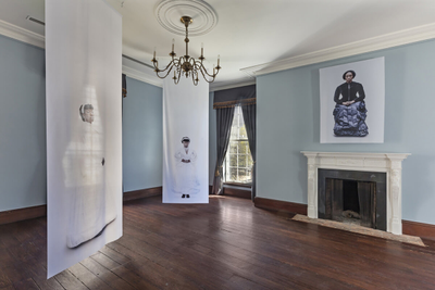 Installation views of Ayana V. Jackson, Fissure, Campbell House Museum, Toronto, May 1 - June 2, 2019. Photo: Toni Hafkenscheid. Courtesy CONTACT, the artist, and Galerie Baudoin Lebon